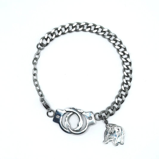 Handcuff Bracelet (Silver)