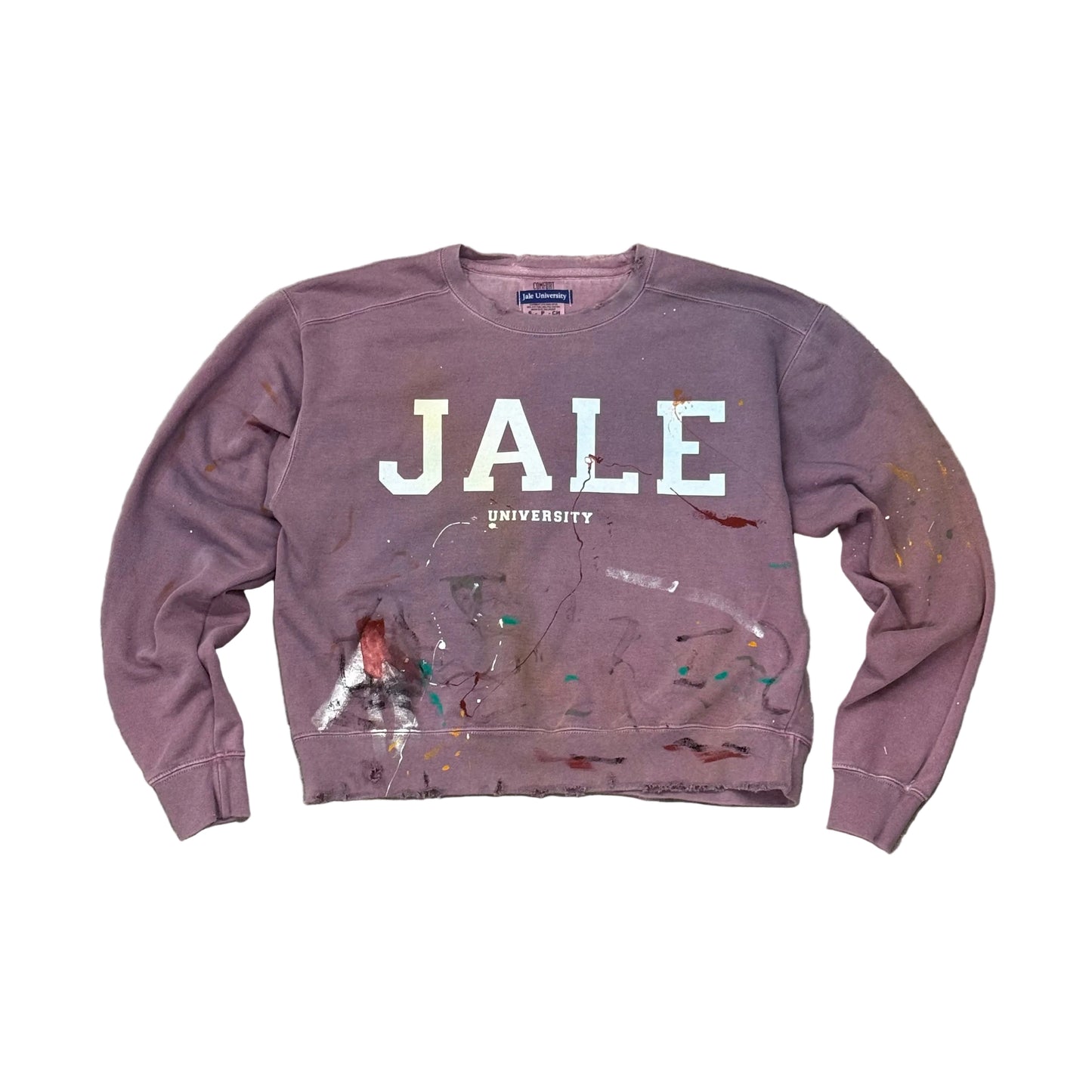 JALE Crab Sweatshirt - Hand Painted 1 of 1