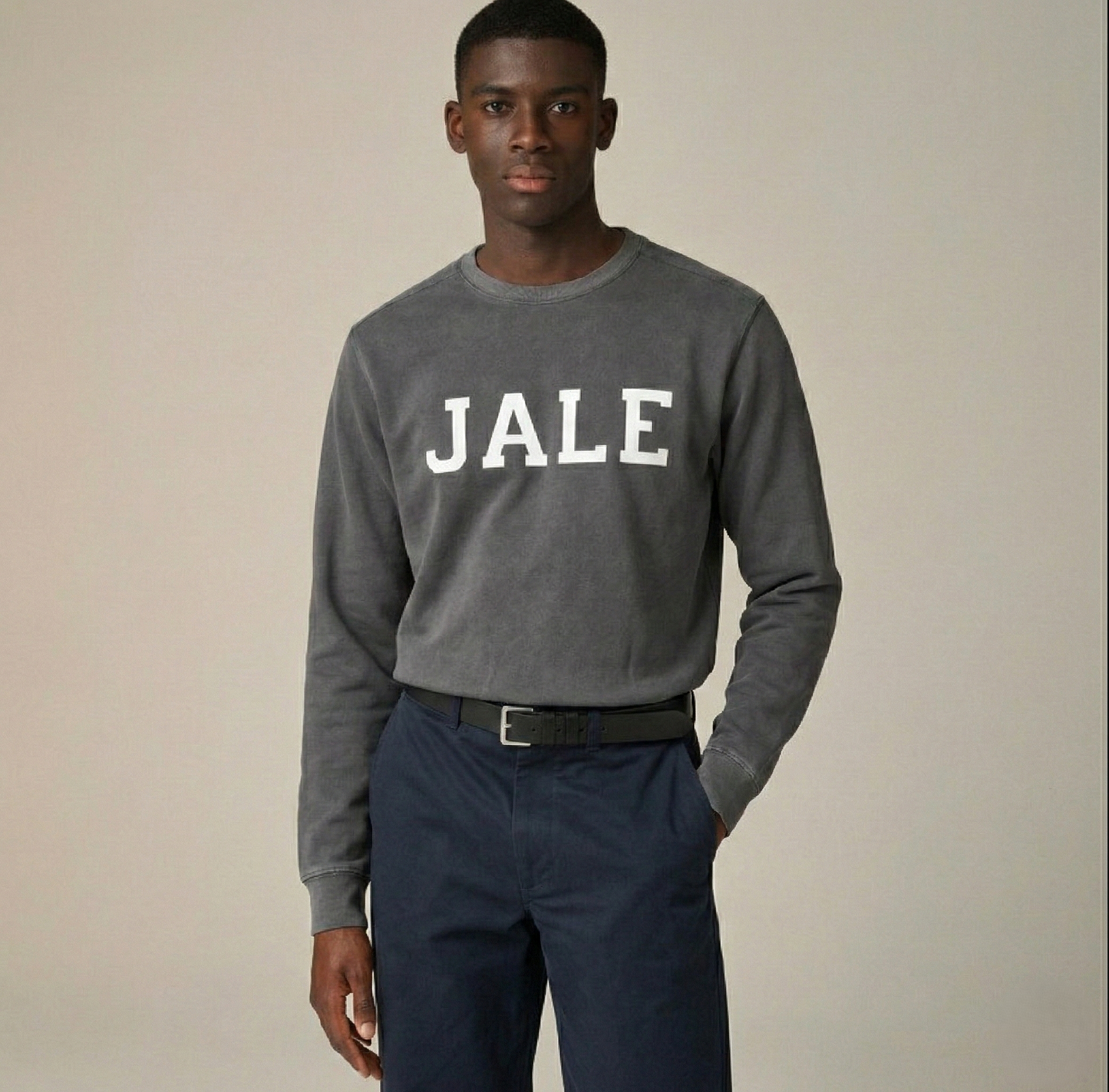 JALE Crab Sweatshirt (Pepper)
