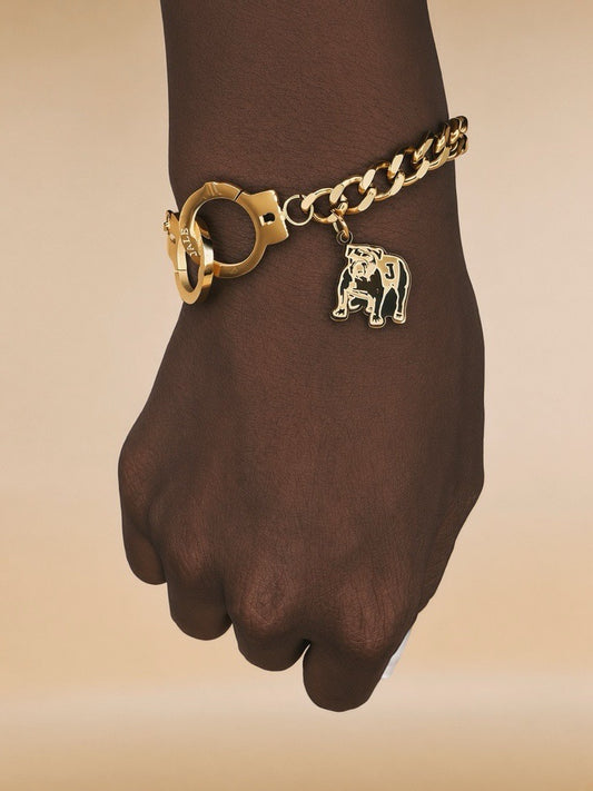 Handcuff Bracelet (Gold)