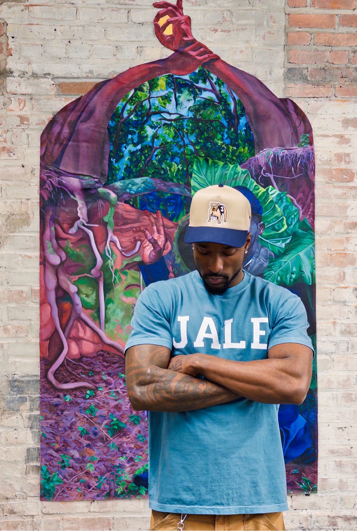 jale hero mural