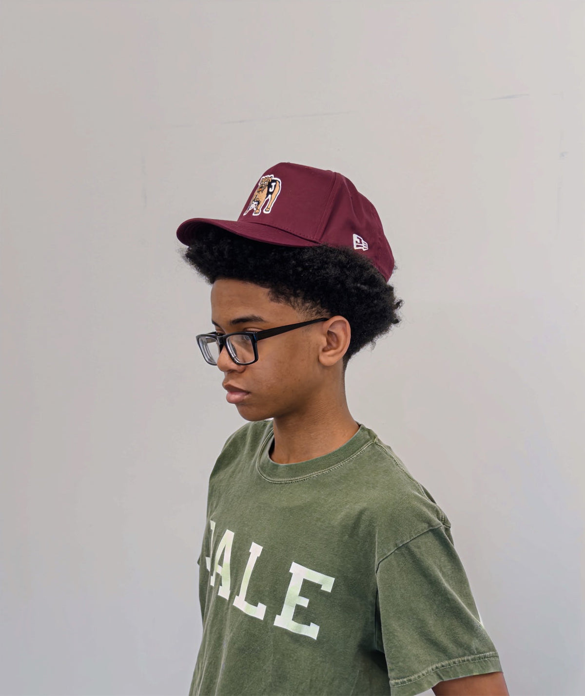 JALE Bulldogs Snap-Back Hat - Maroon